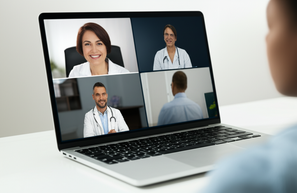 Consultas virtuais com psicólogos e médicos especializados