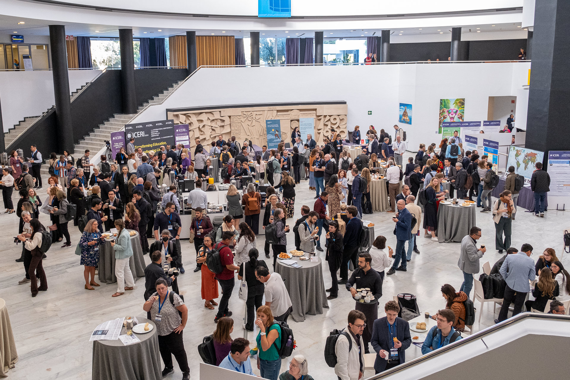 ICERI - Vista do evento em Sevilha